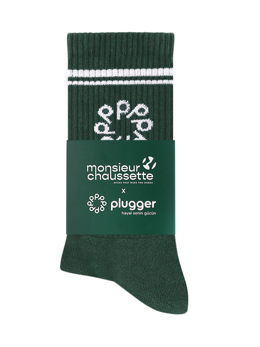 Plugger Community X Monsieur Chaussette - Jungle Thread Stripe Edition