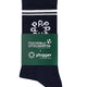 Plugger Community X Monsieur Chaussette - Deep Ocean Blue Stripe Edition
