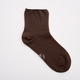 Lastiksiz Kahverengi Çorap