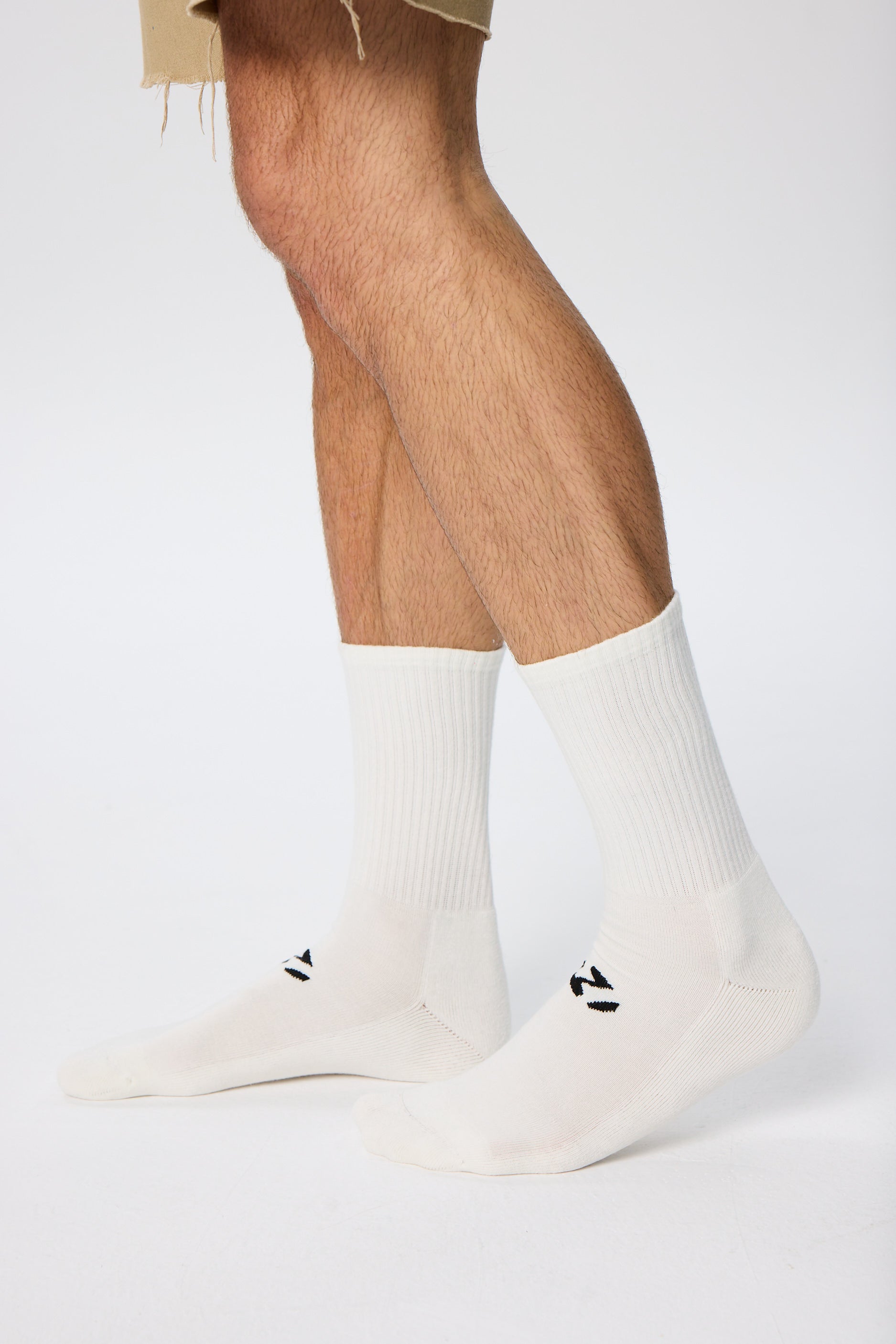 Ekru Unicolor Regular Havlu Çorap