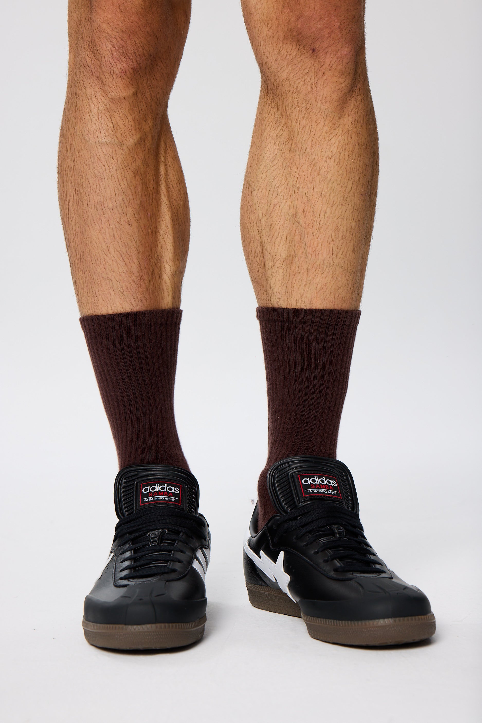 Kahverengi Unicolor Regular Havlu Çorap