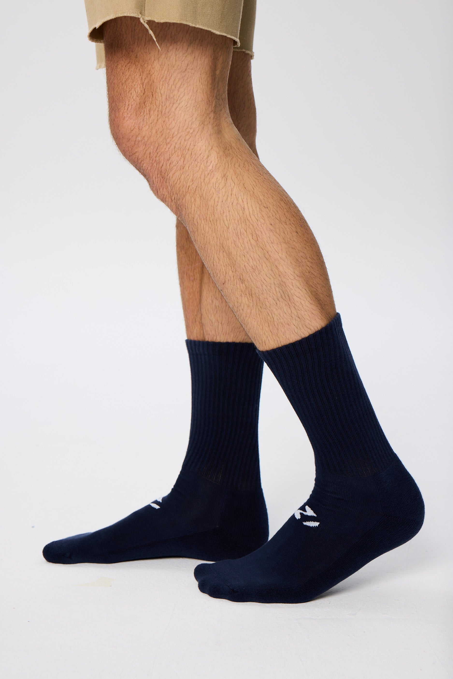 Lacivert Unicolor Regular Havlu Çorap