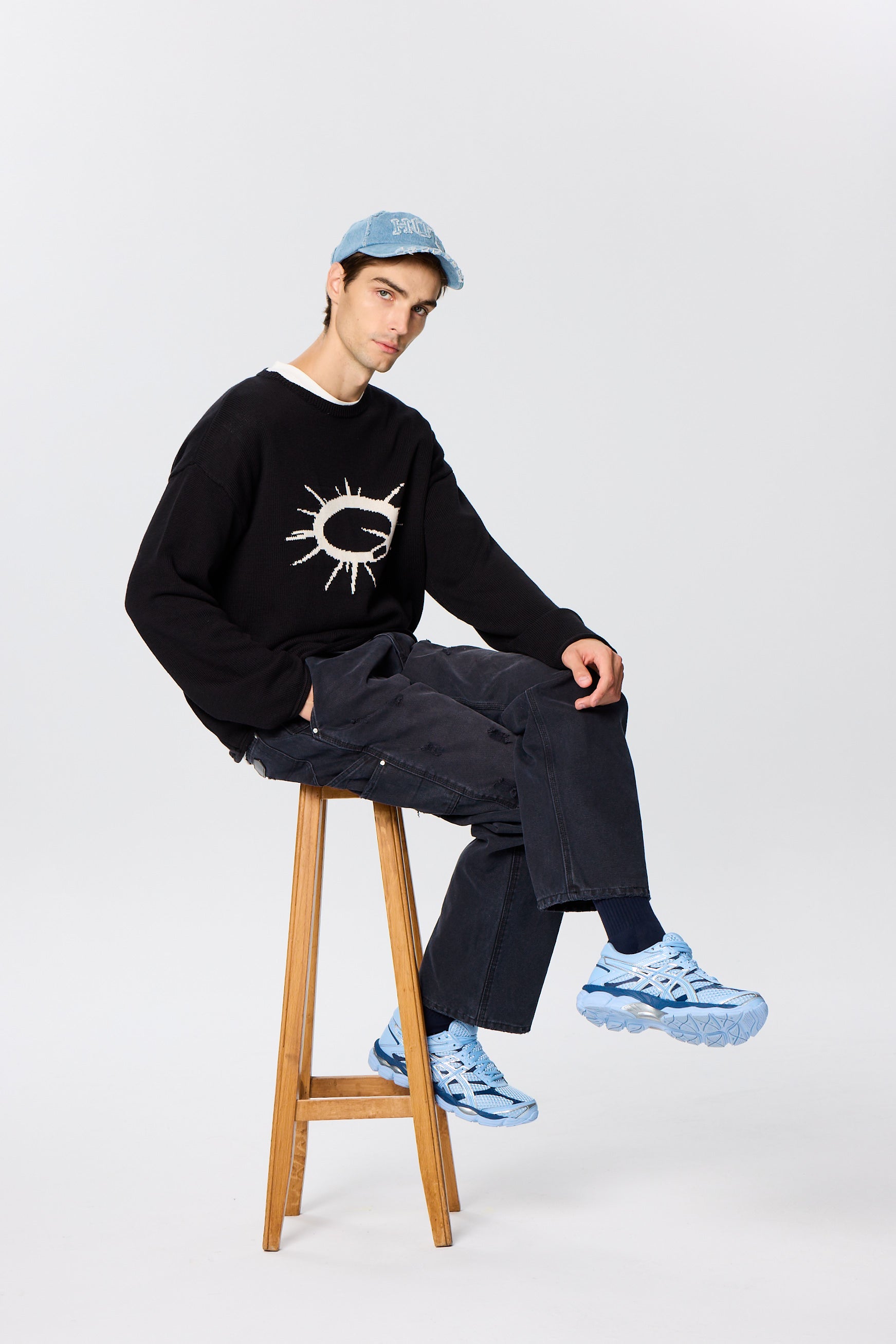 Lacivert Unicolor Regular Havlu Çorap