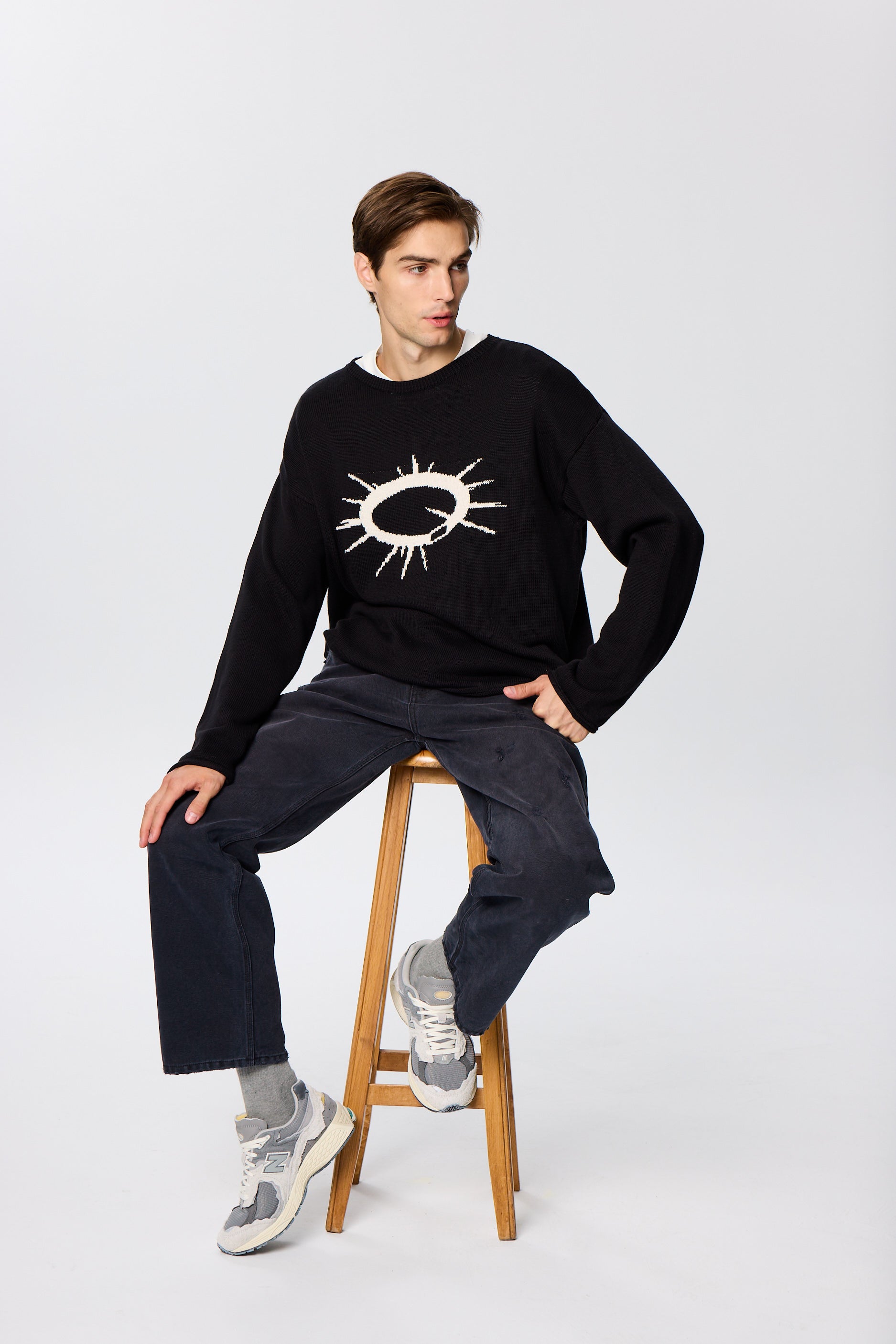 Gri Unicolor Regular Havlu Çorap