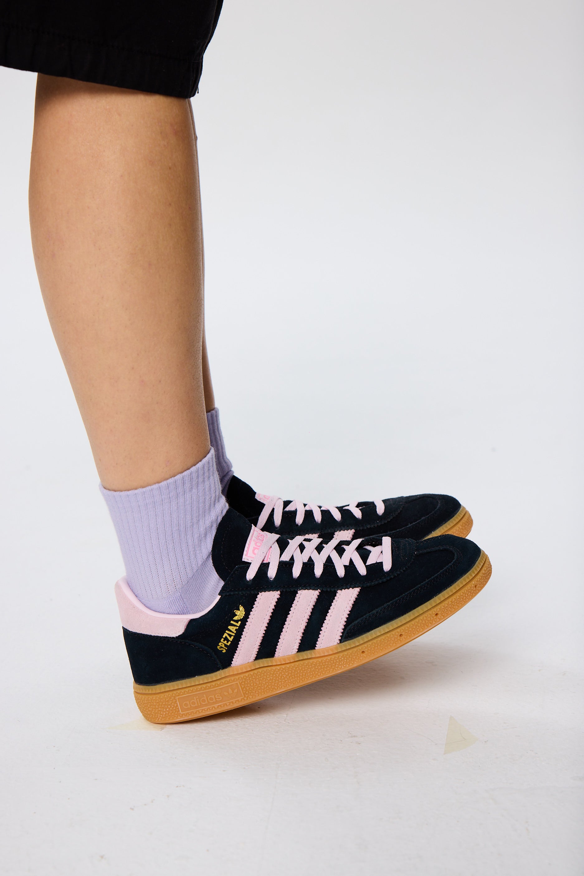 Lila Unicolor Quarter Havlu Çorap