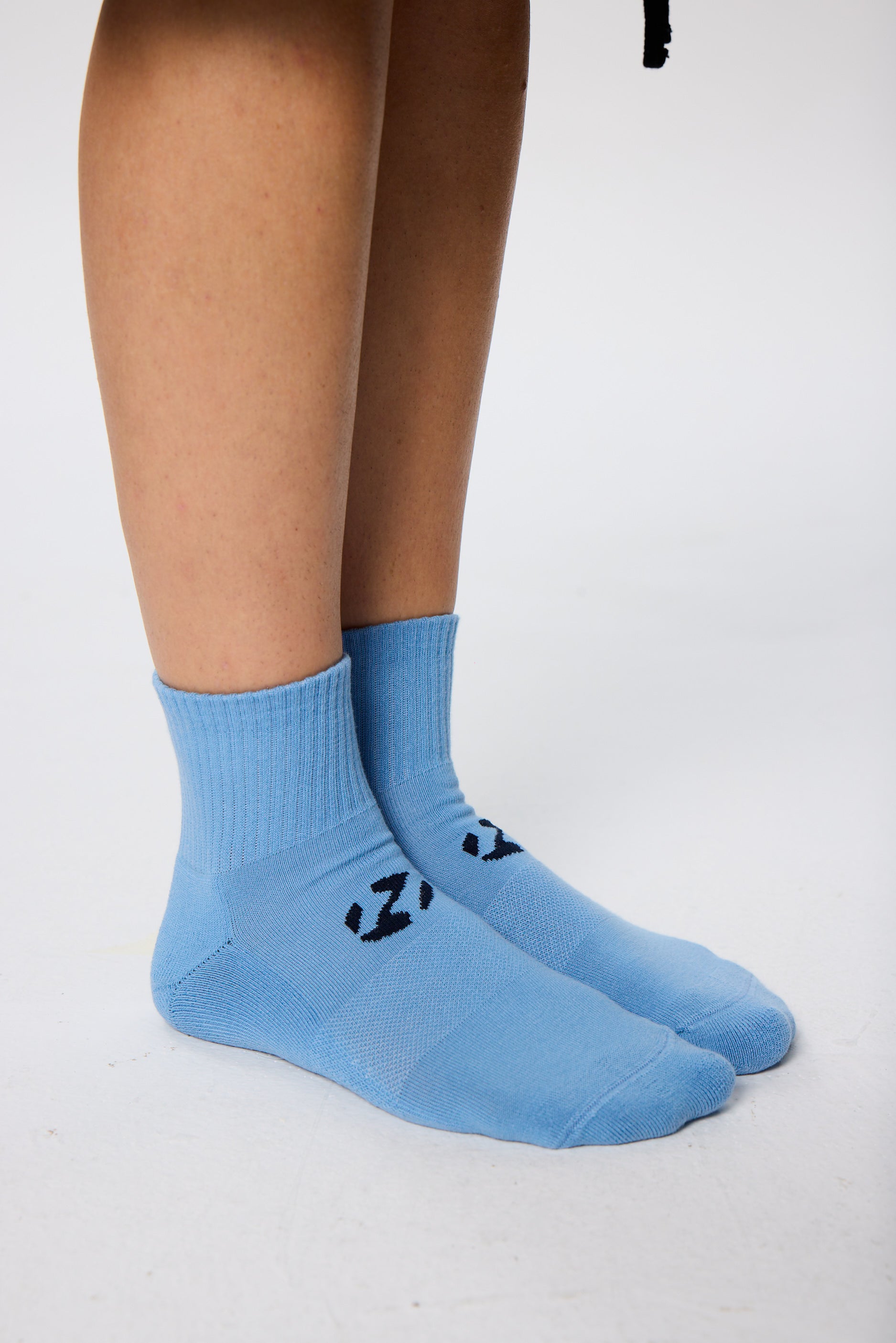 Mavi Unicolor Quarter Havlu Çorap