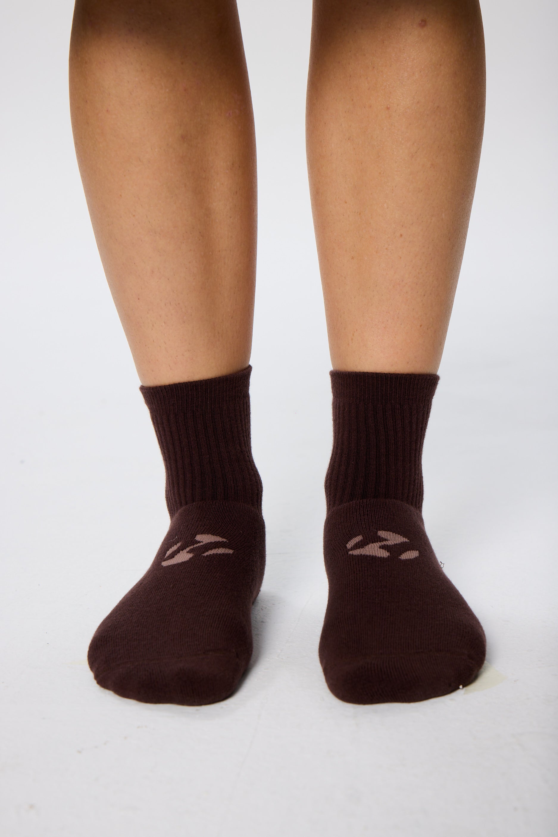 Kahverengi Unicolor Havlu Çorap