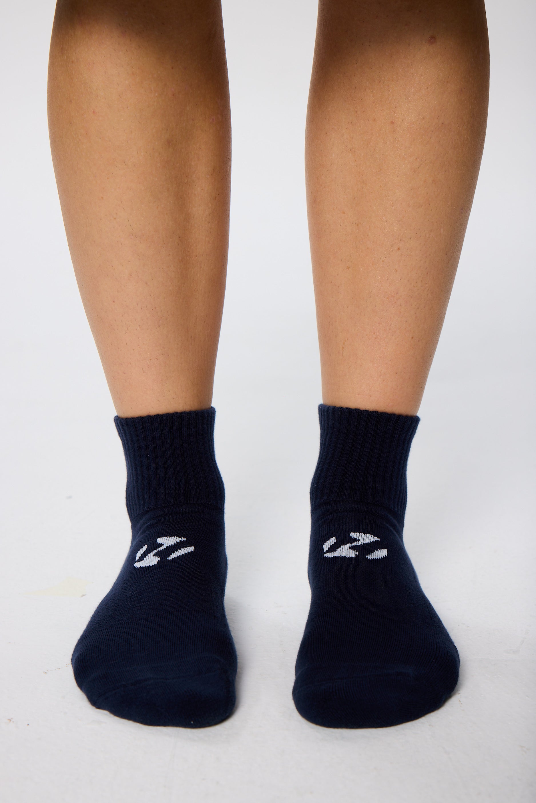 Lacivert Unicolor Quarter Havlu Çorap