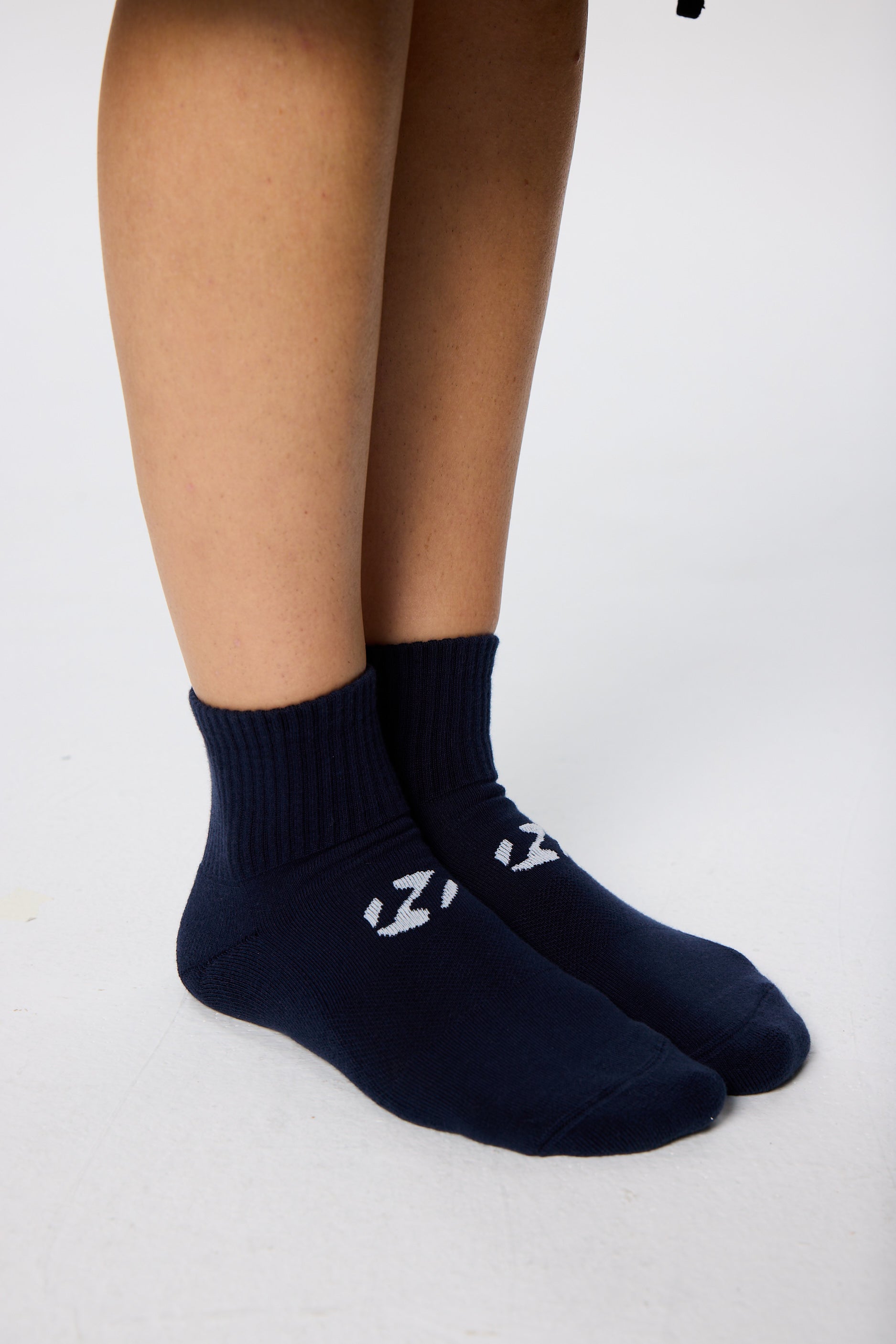 Lacivert Unicolor Quarter Havlu Çorap