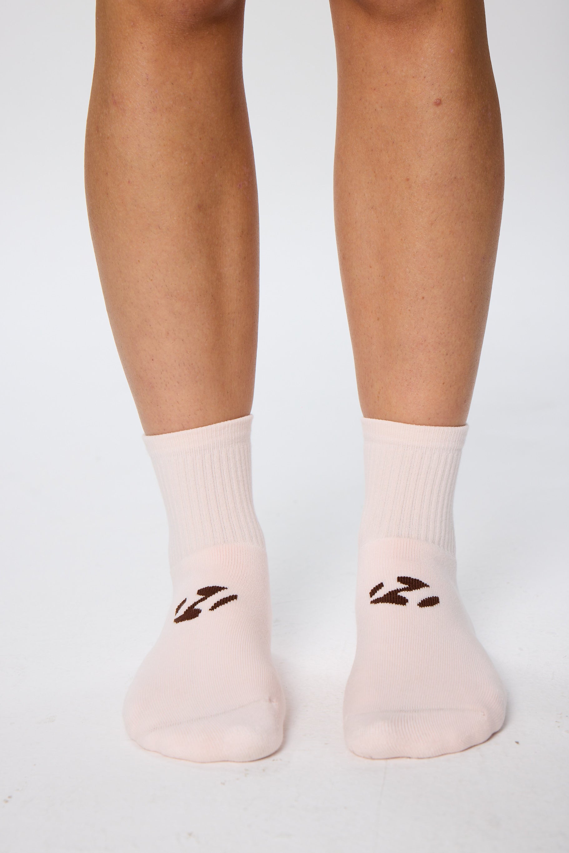 6-Pack Unicolor Half Havlu Çorap - 2 Gri/2 Pembe/2 Lila