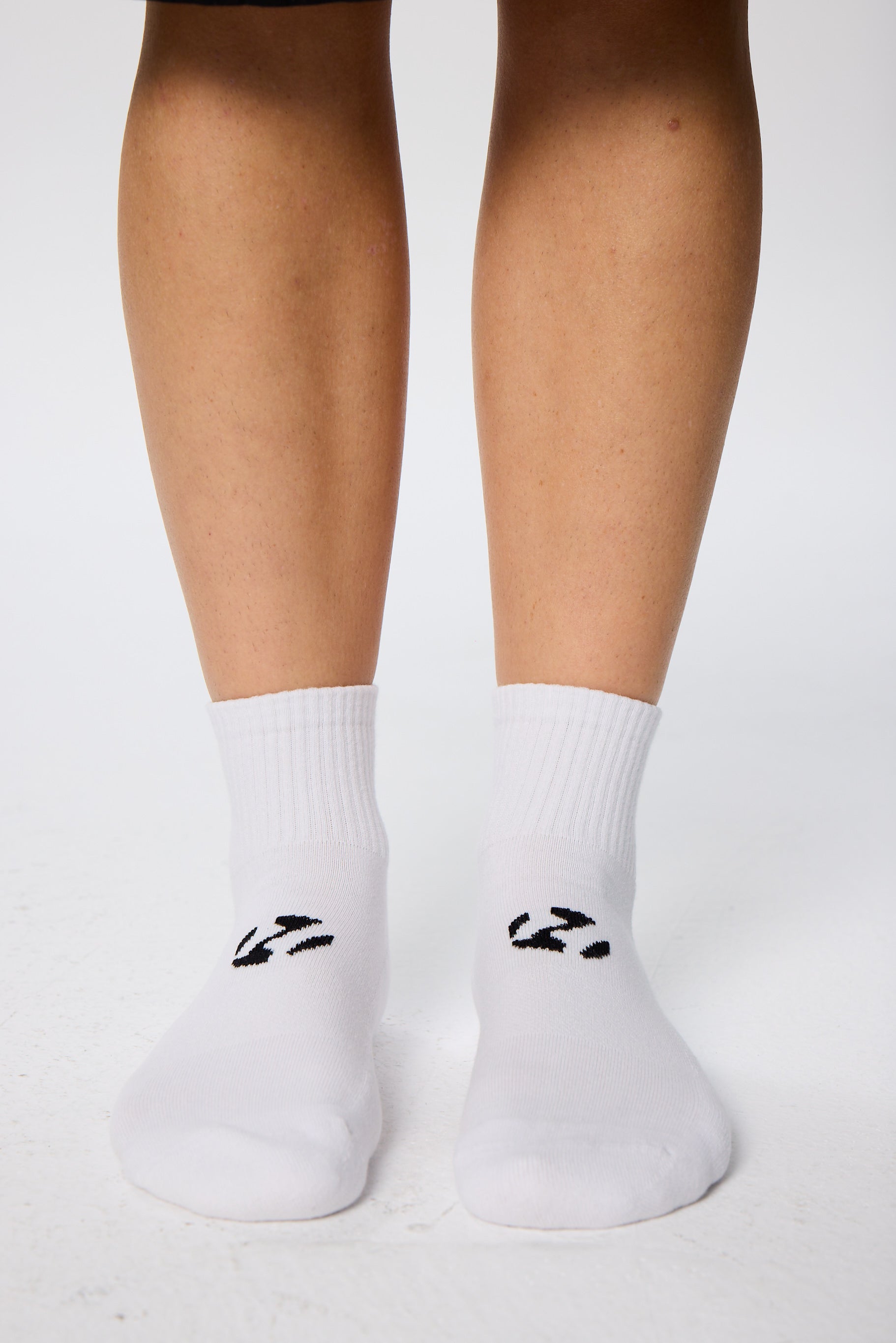 Beyaz Unicolor Quarter Havlu Çorap