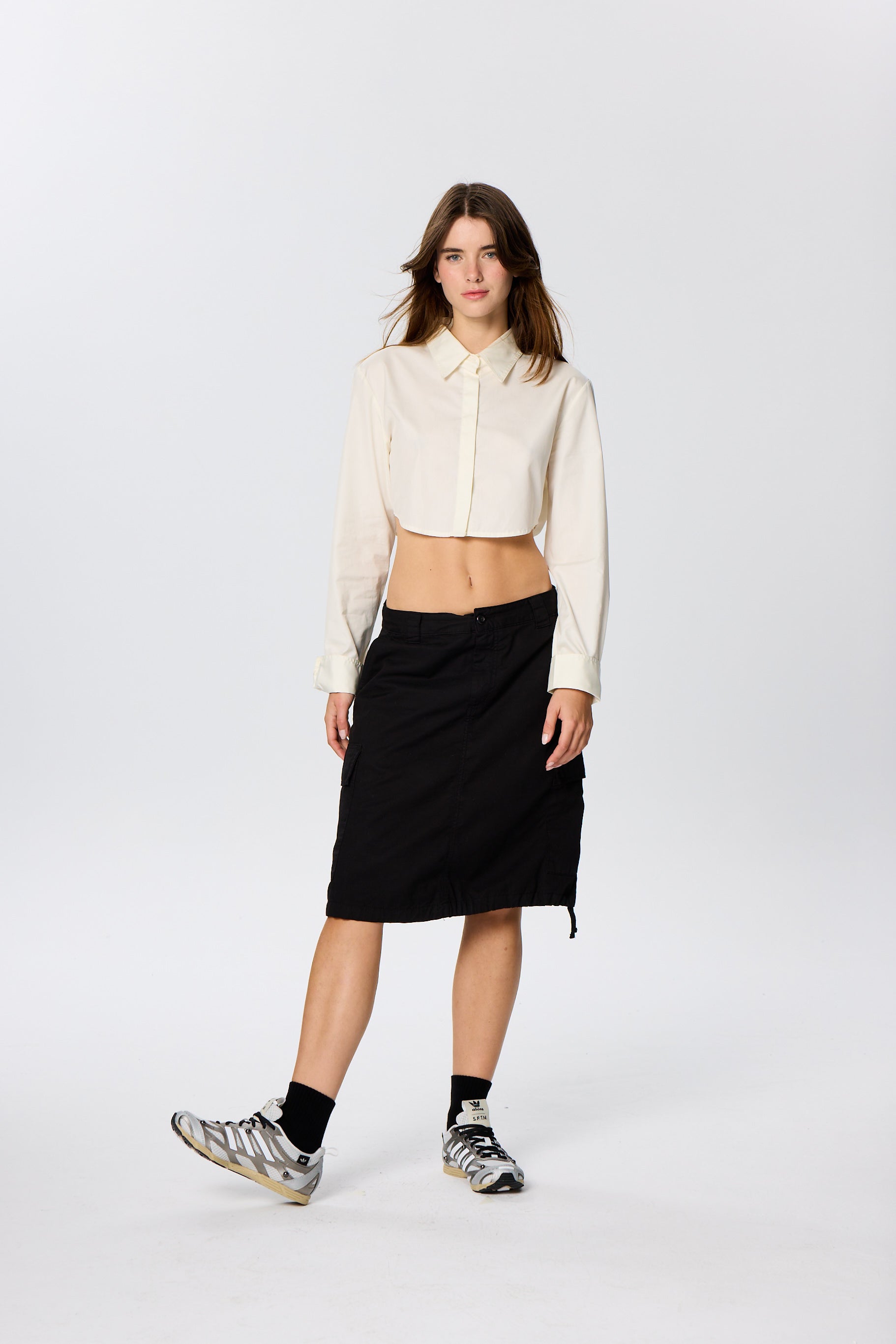 Siyah Unicolor Quarter Havlu Çorap