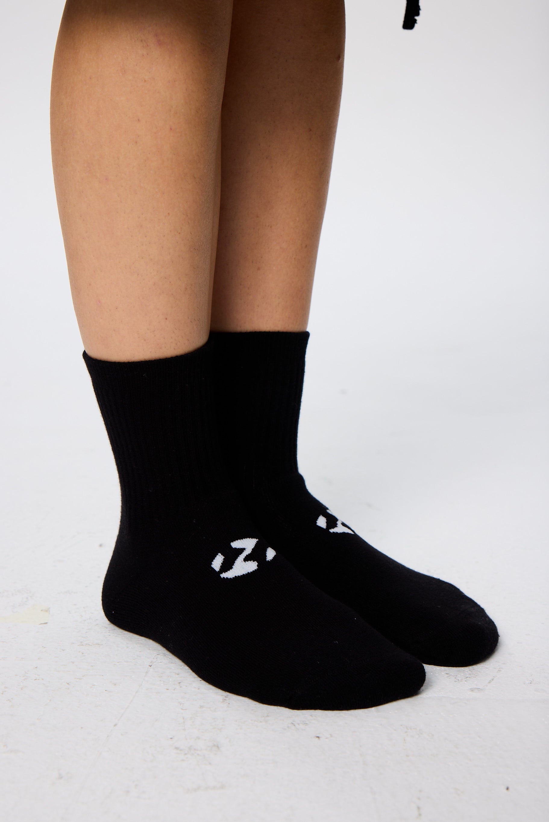 Siyah Unicolor Havlu Çorap