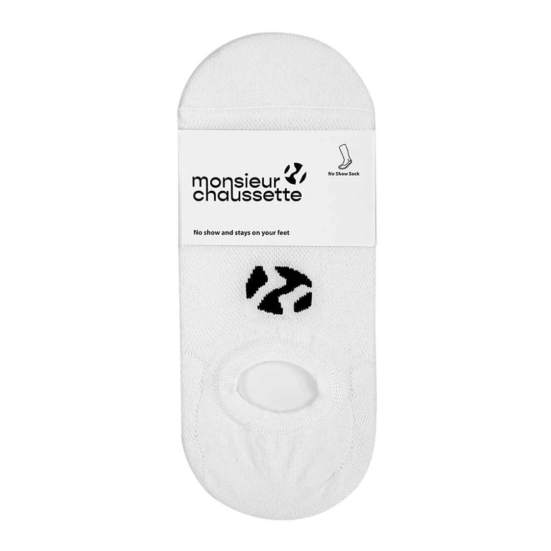 NO SHOW WHITE SOCKS