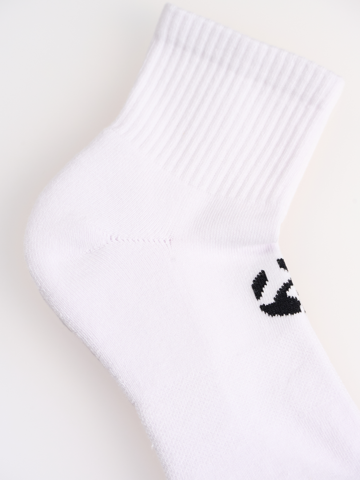 Beyaz Unicolor Quarter Havlu Çorap