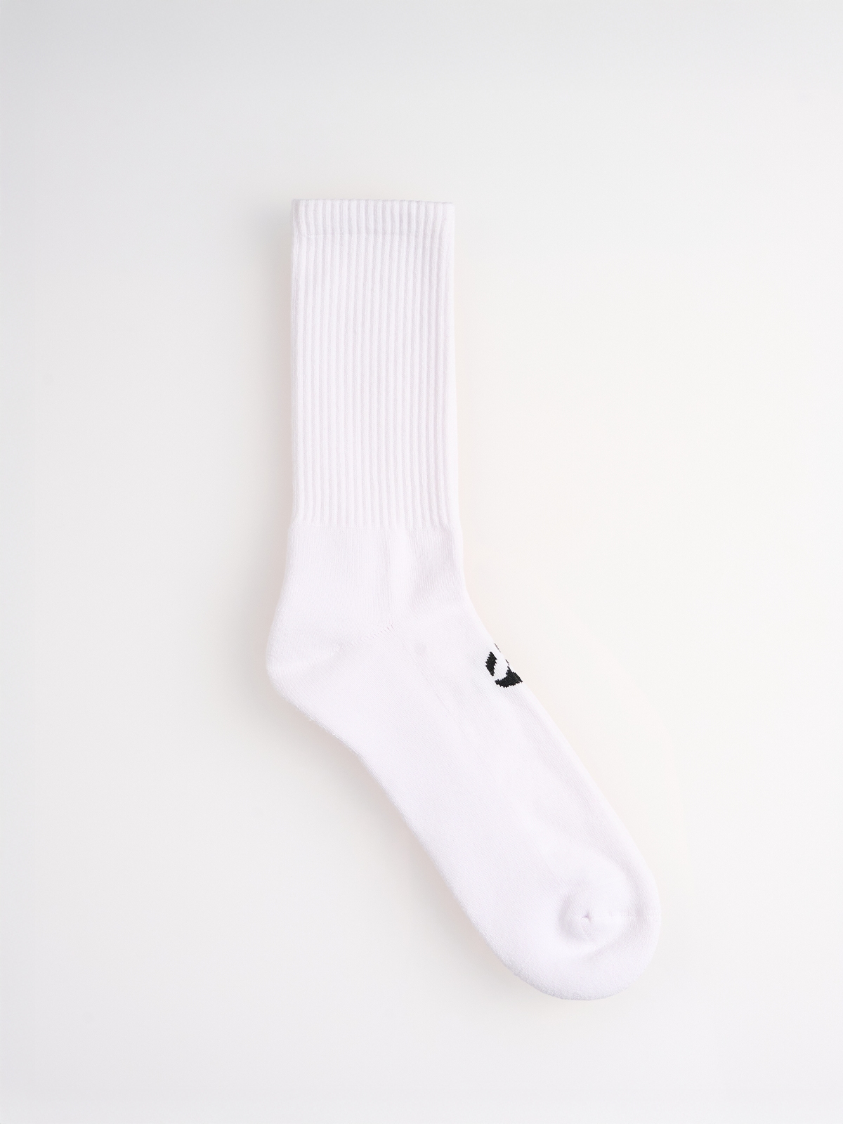 Beyaz Unicolor Regular Havlu Çorap