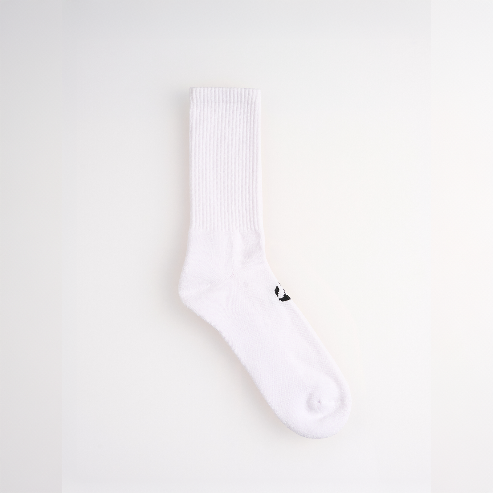 Beyaz Unicolor Regular Havlu Çorap