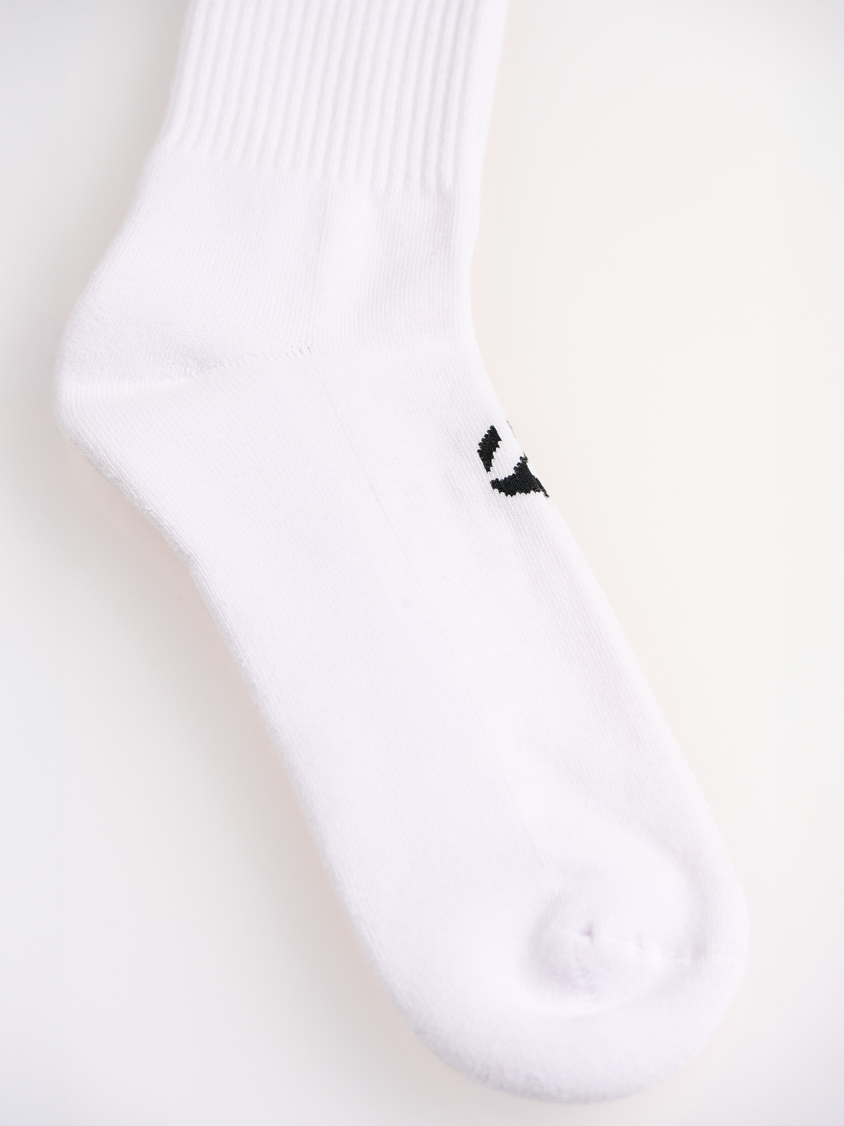 Beyaz Unicolor Regular Havlu Çorap