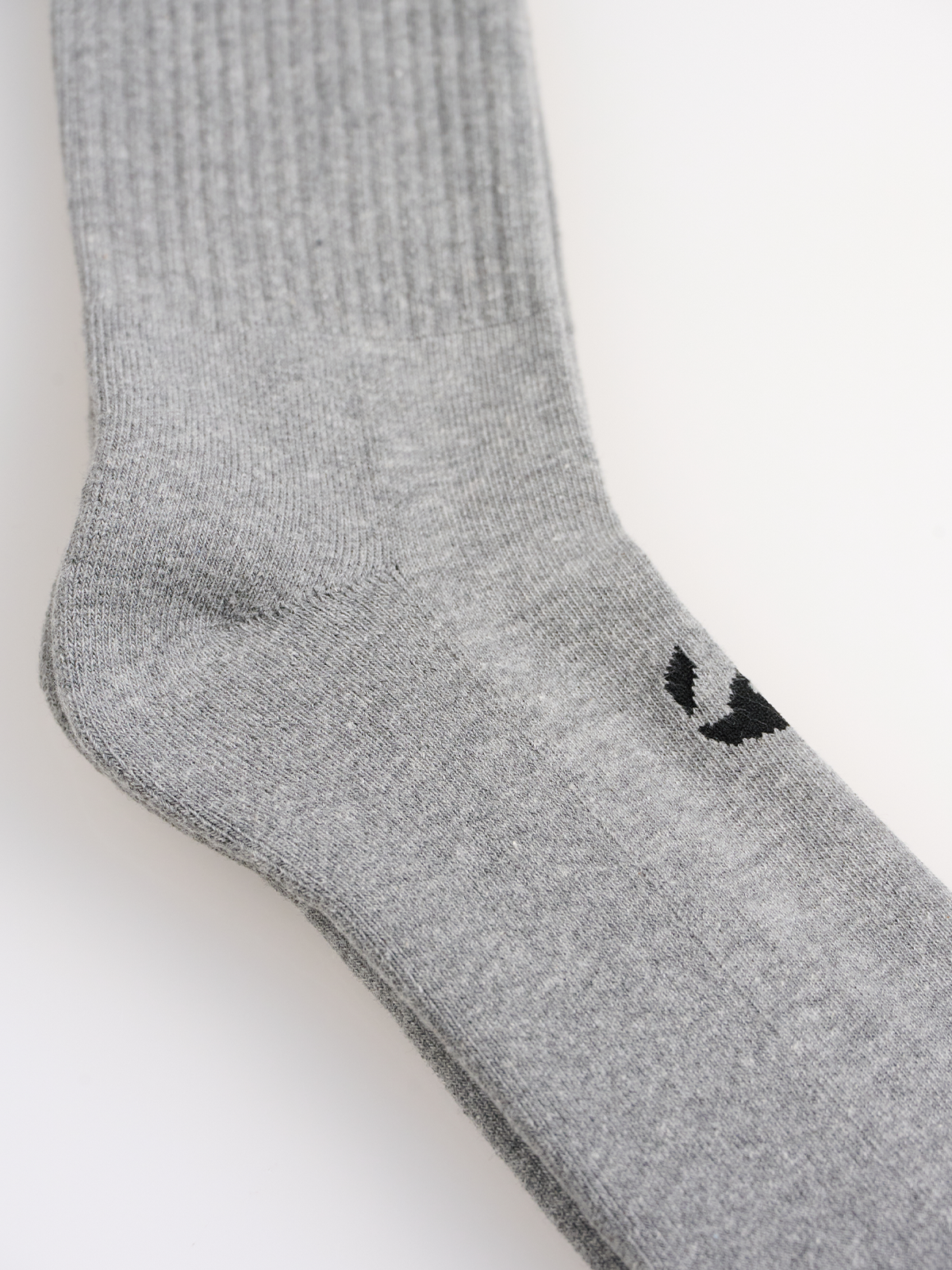 Gri Unicolor Regular Havlu Çorap