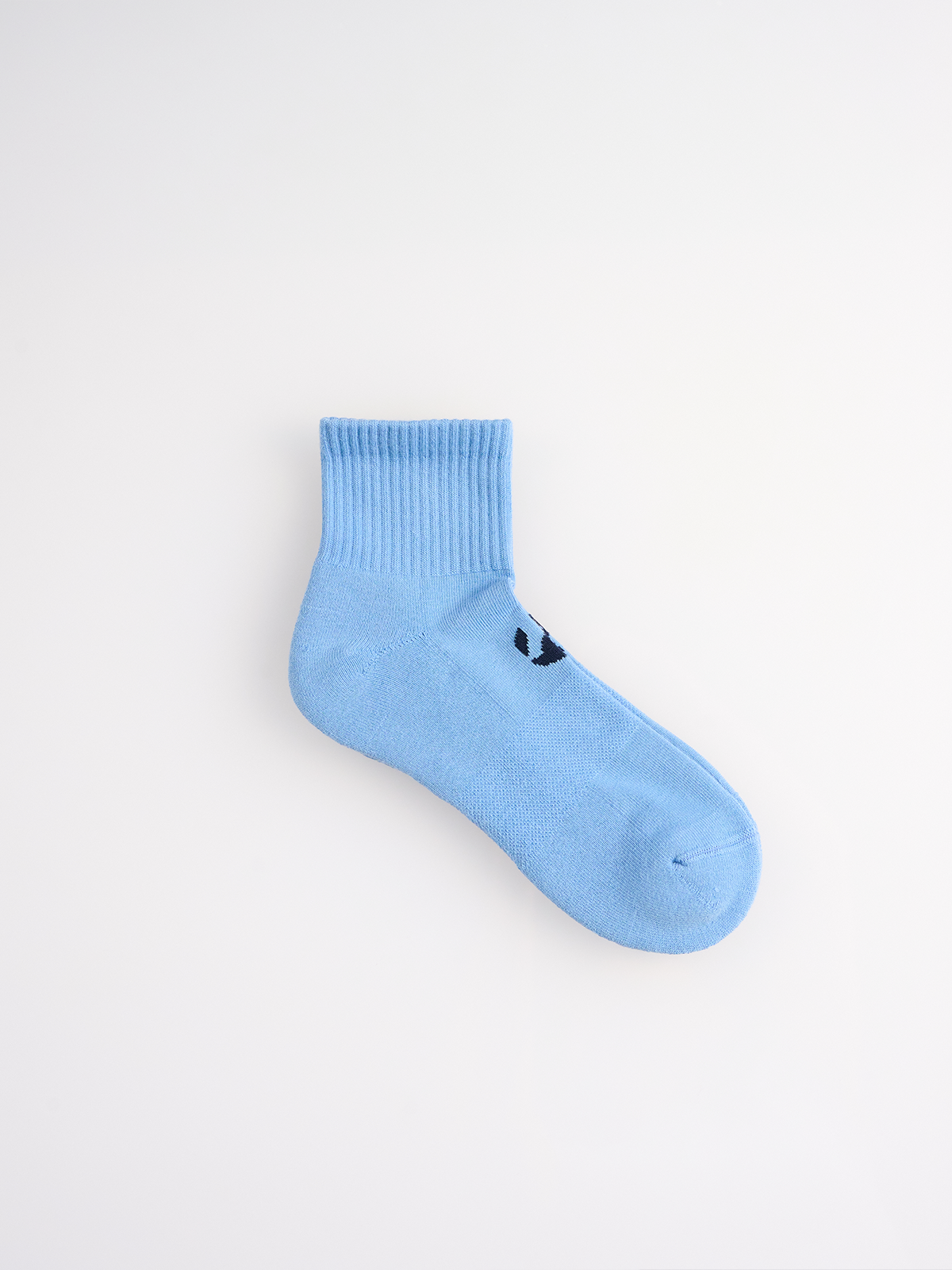 Mavi Unicolor Quarter Havlu Çorap