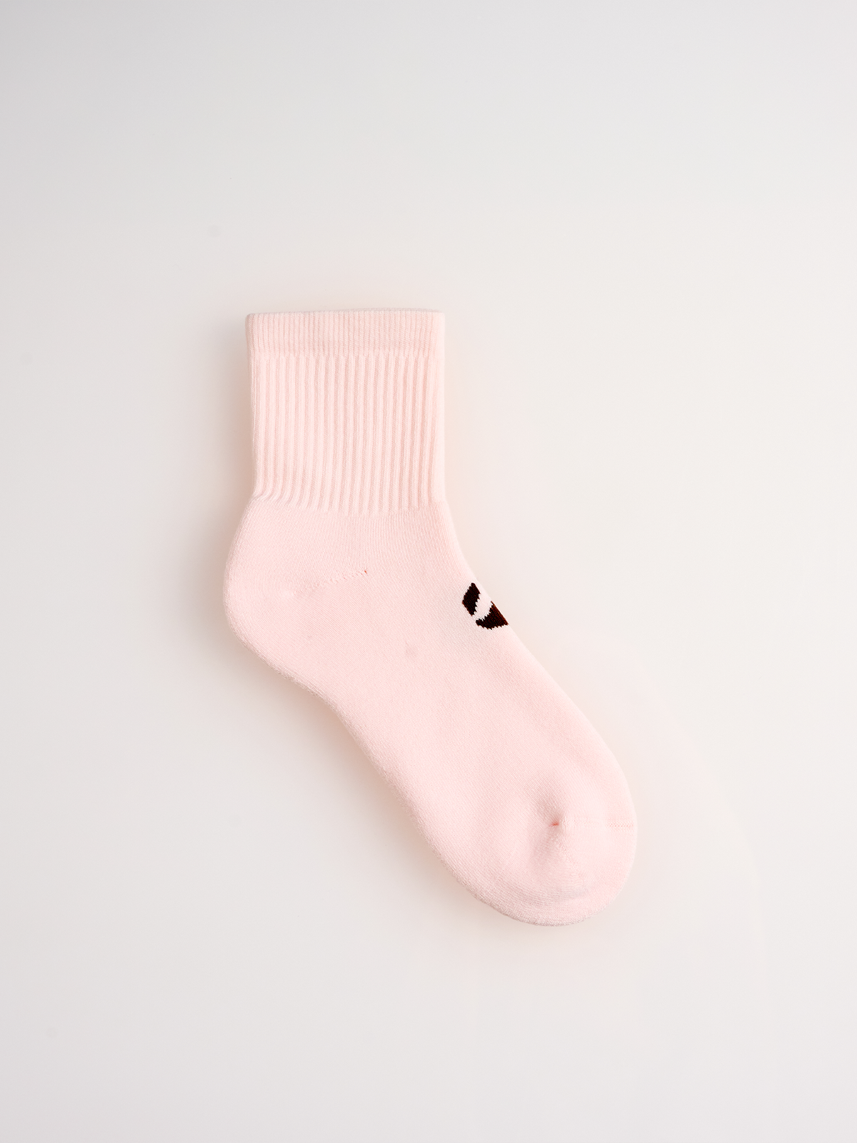 Pembe Unicolor Havlu Çorap