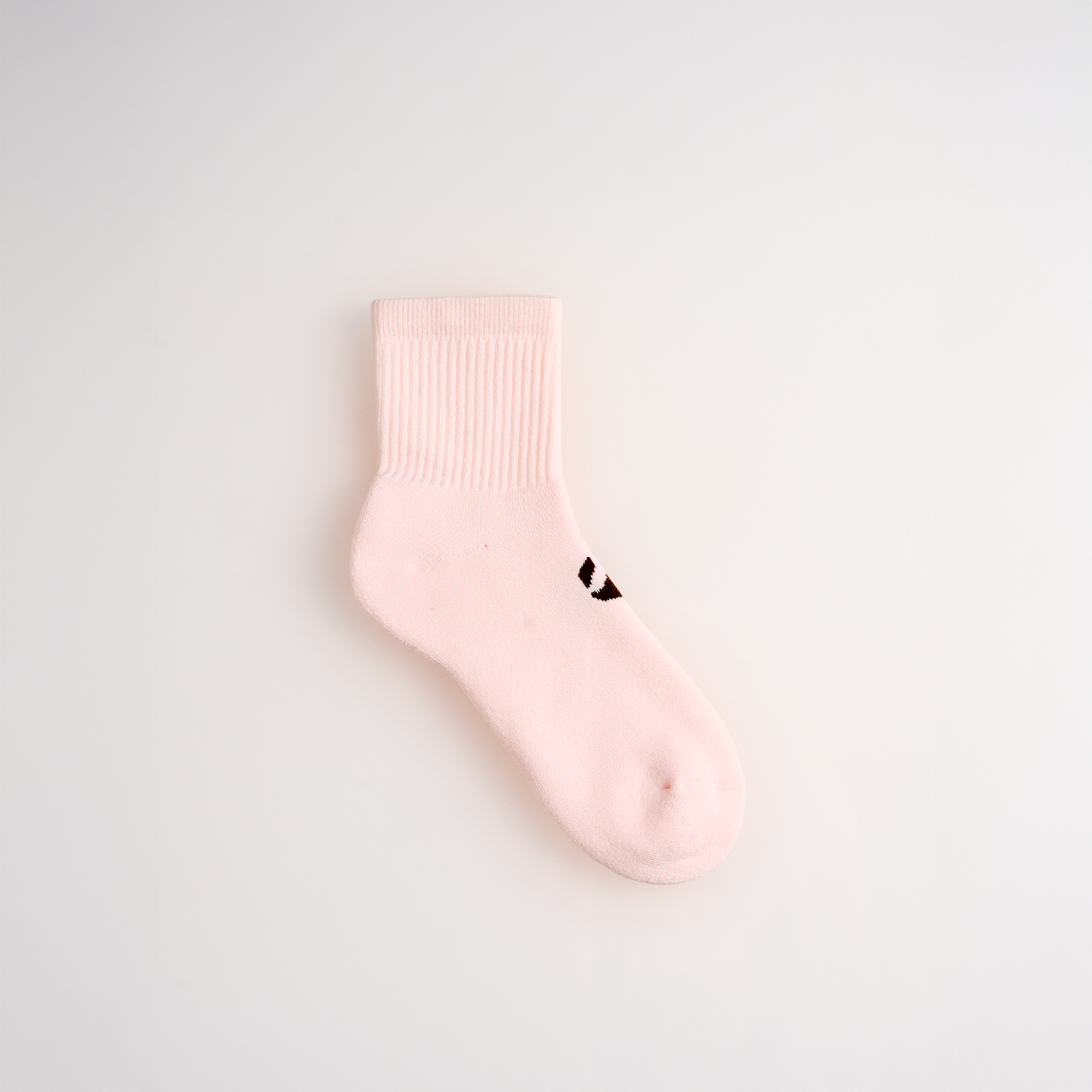 Pembe Unicolor Havlu Çorap