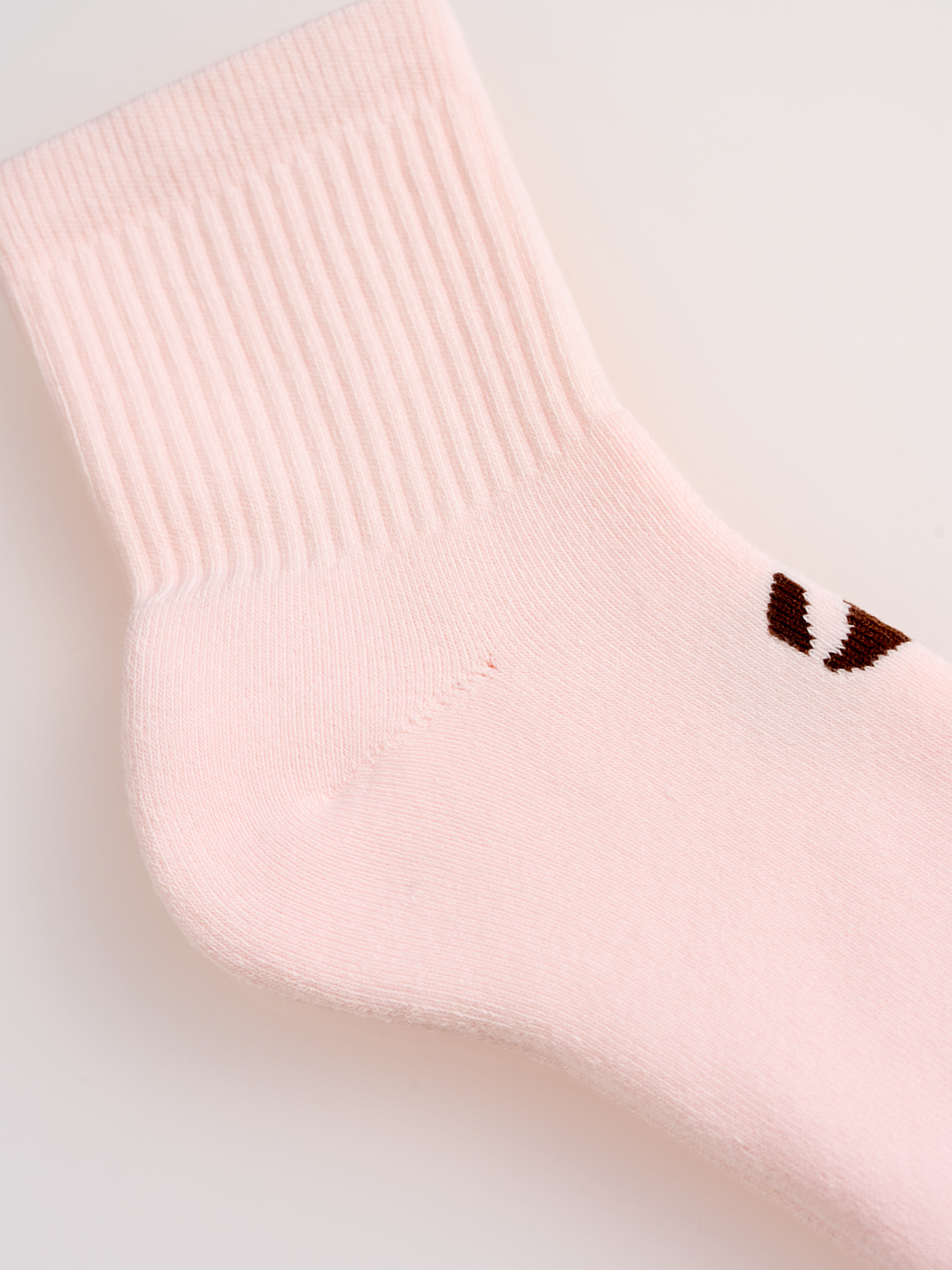 Pembe Unicolor Havlu Çorap