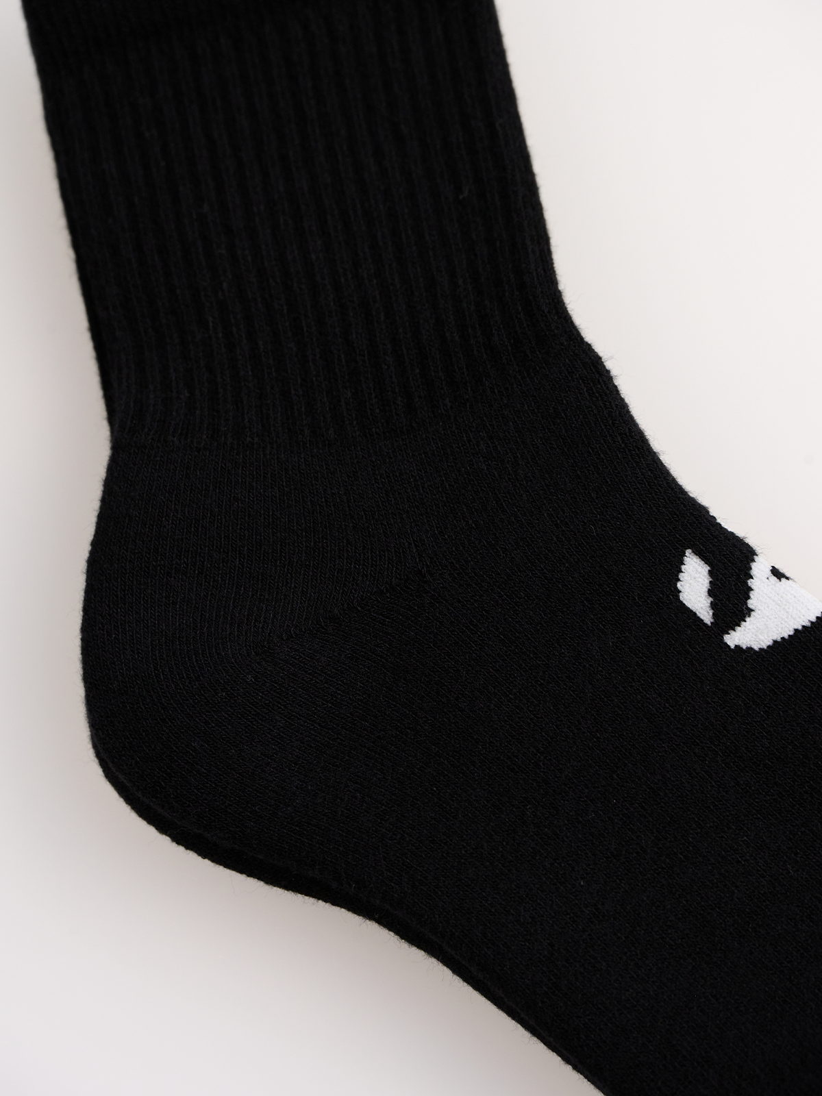 Siyah Unicolor Havlu Çorap