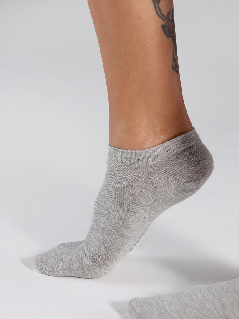 ANKLE SOCKS-GREY