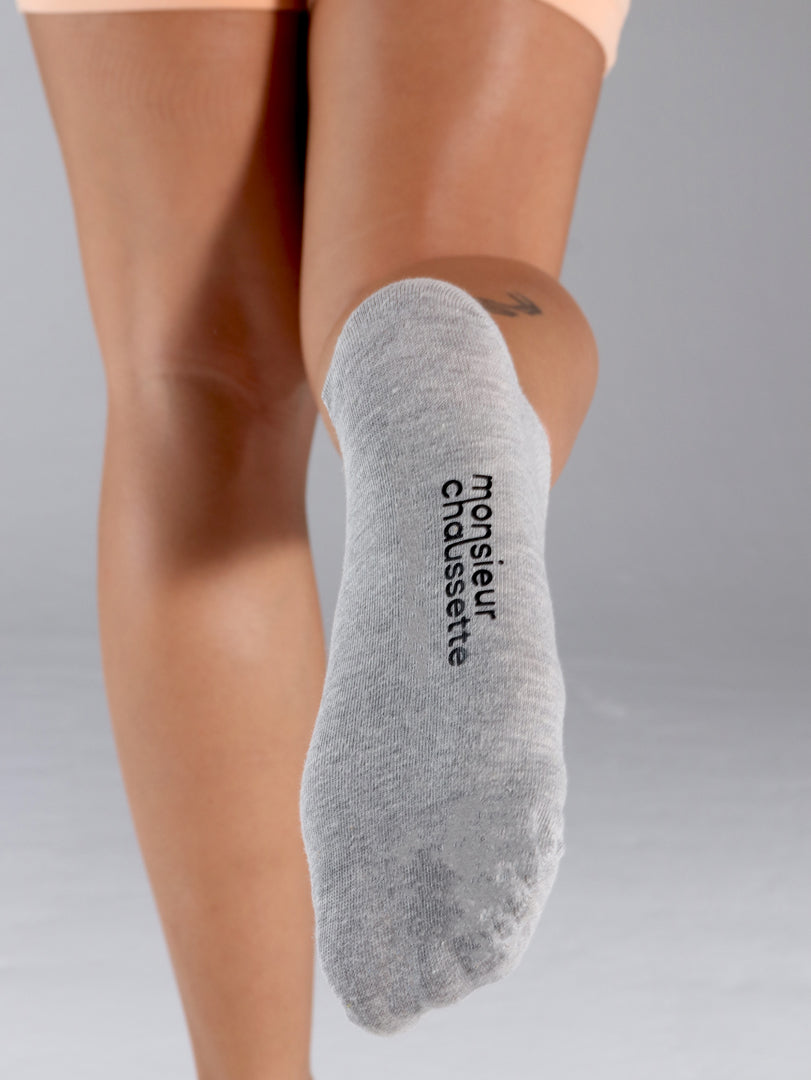 ANKLE SOCKS-GREY