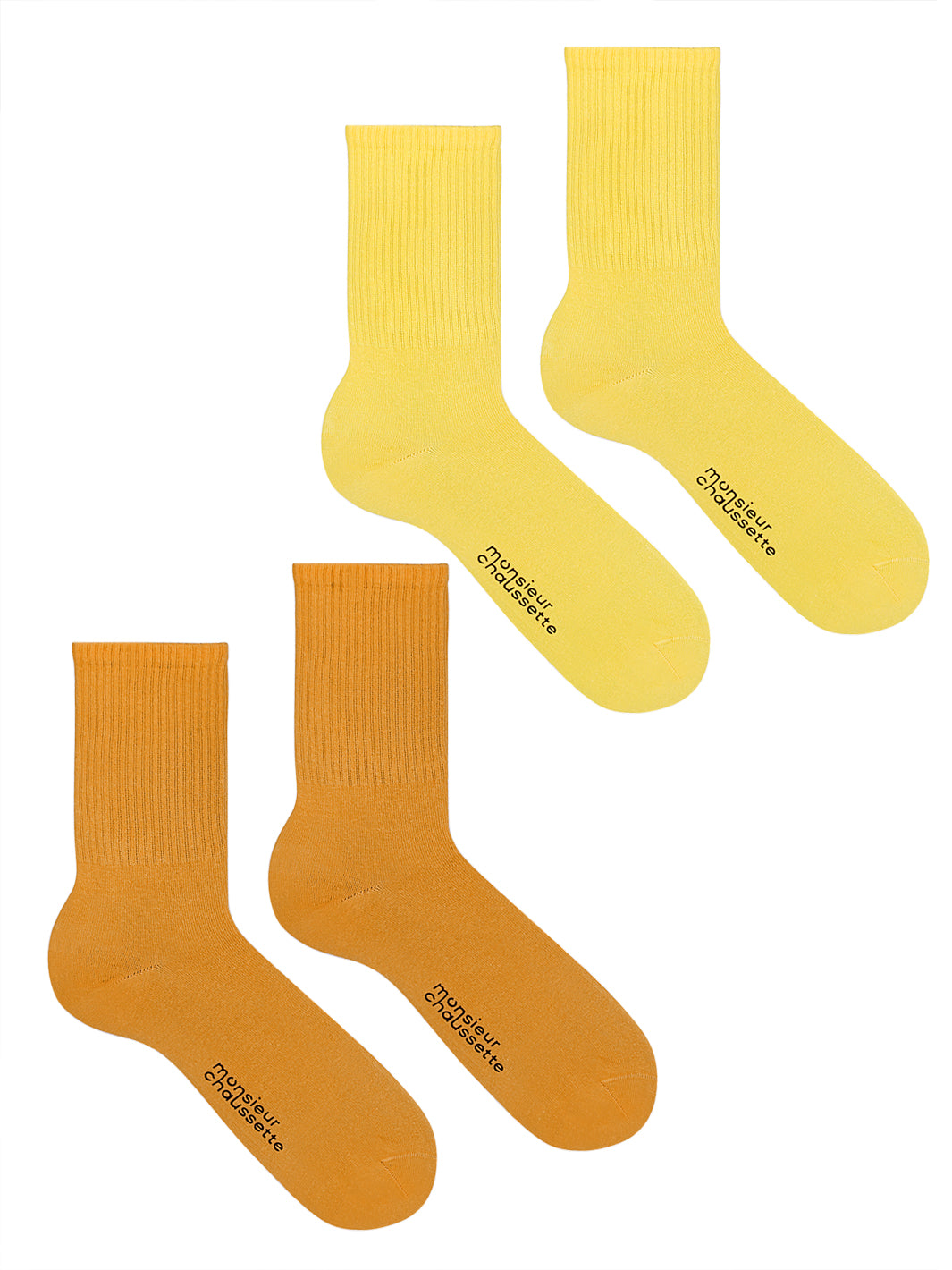 2-PACK UNICOLOR SOCKS